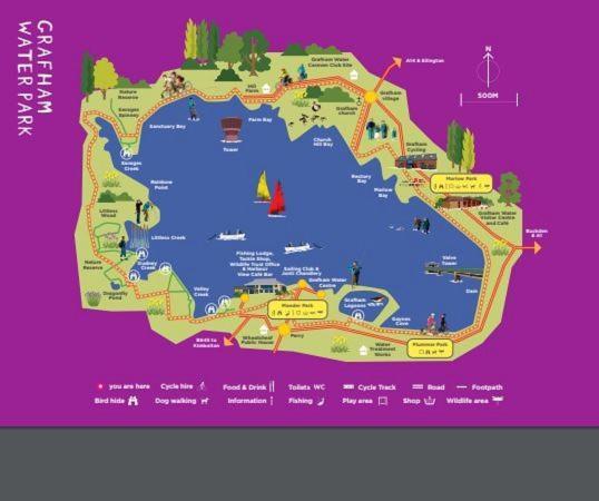 Grafham Water Lodge ภายนอก รูปภาพ